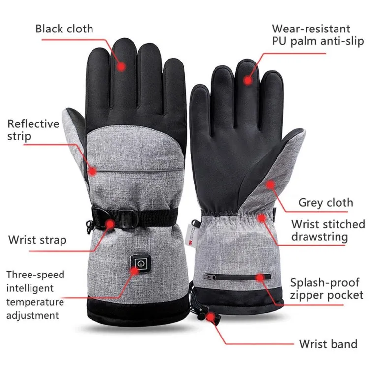 Winter Heating Hand Warmer Electric Thermal Gloves ,Specification: Only Gloves