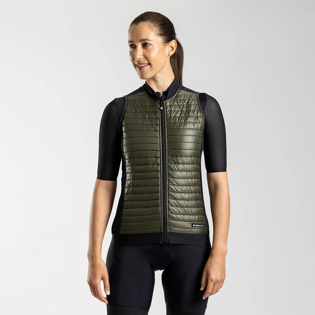 Women's Apex Contego Gilet 2.0 (Dark Olive)