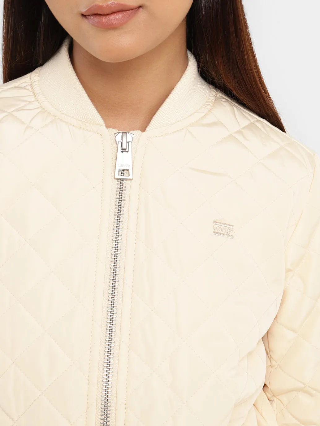 Women's Quilted Collar Neck Jackets