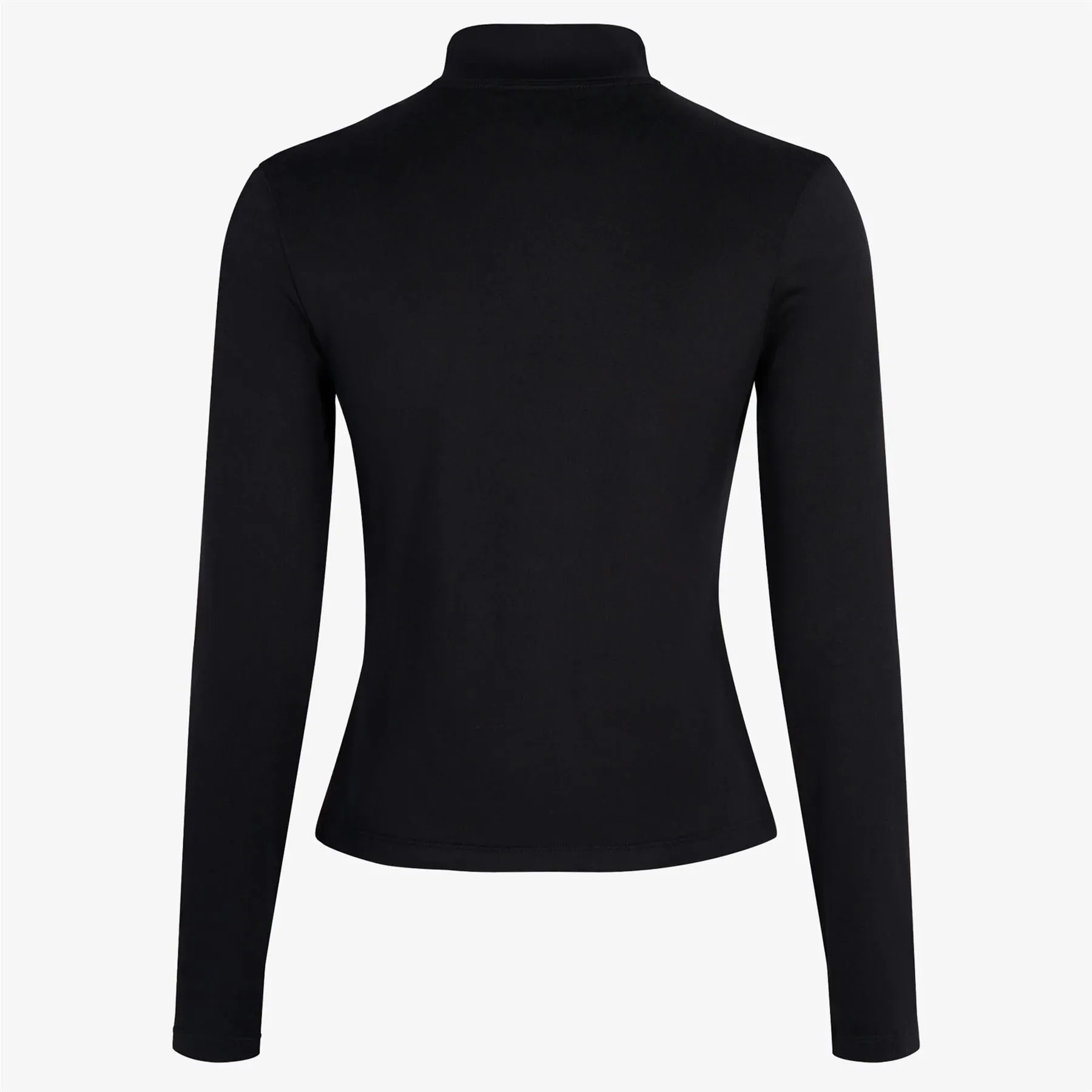 Womens Rally LS Mockneck Base Layer Black - W24