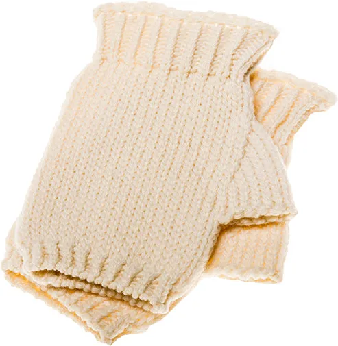 Women's Supersoft Merino Wool Fingerless One Size Mitts by Aran Mills - 8 Colours